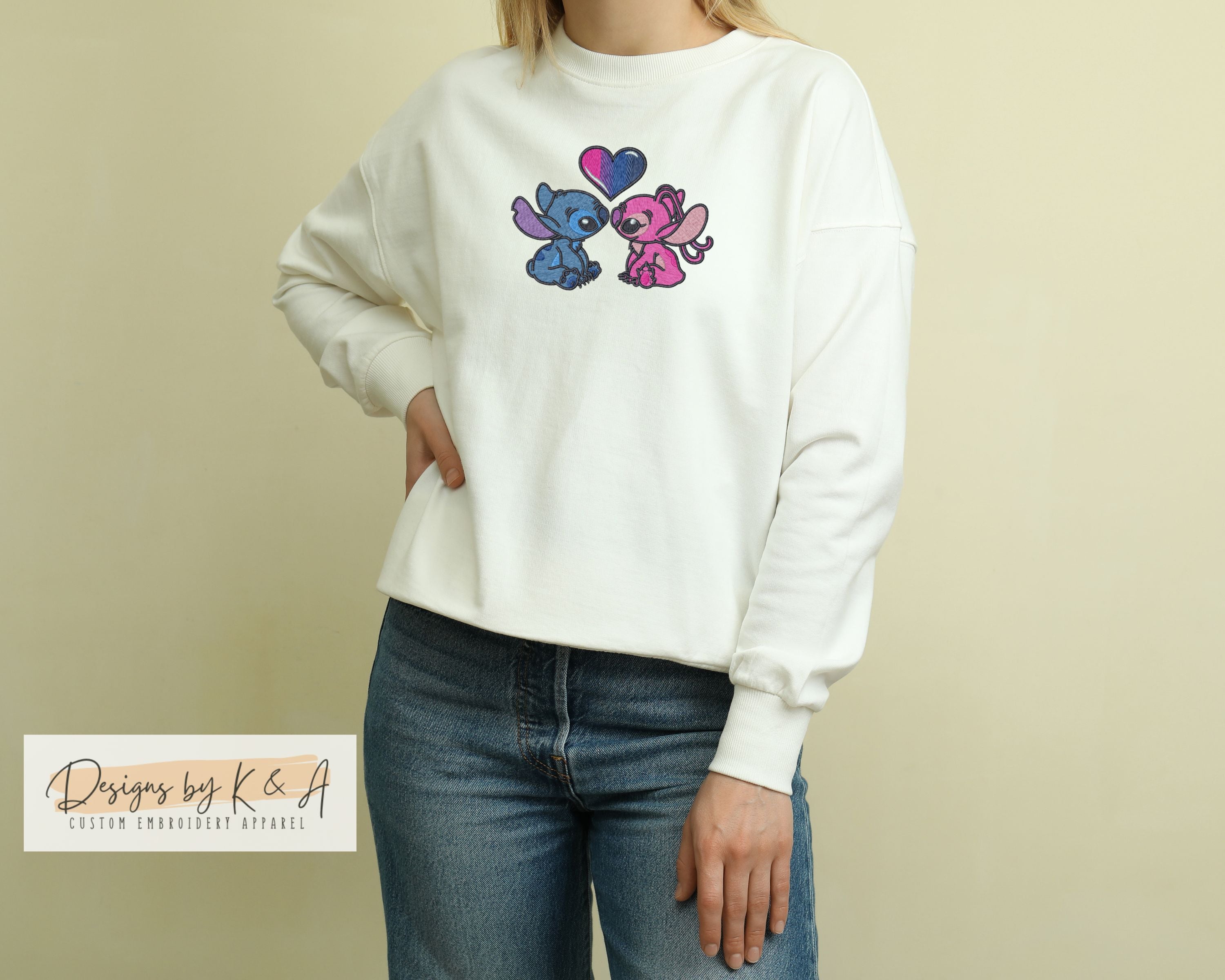 Stitch Embroidered Sweatshirt - Gearcape